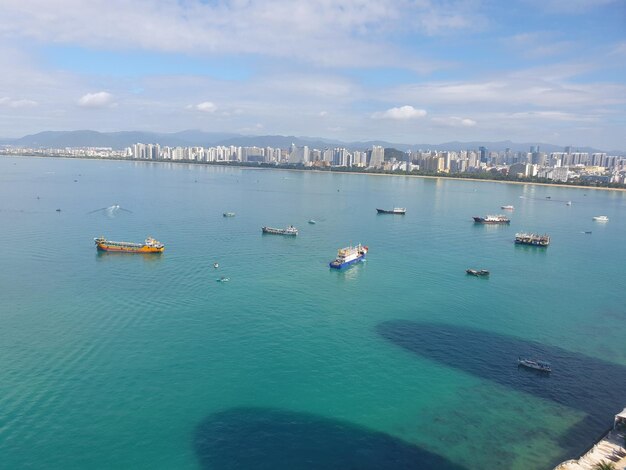 Turquoise colored in sanya