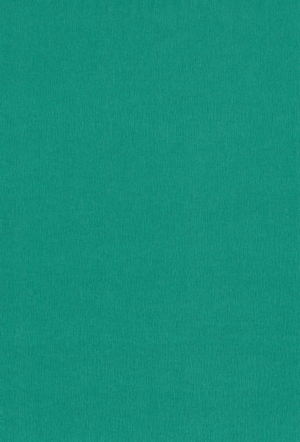 Turquoise crepe paper