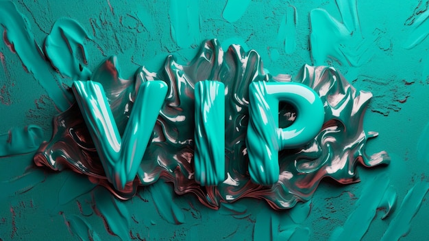 Фото turquoise crystal vip concept art poster