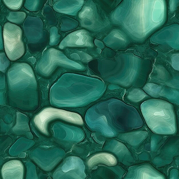 turquoise geode pattern