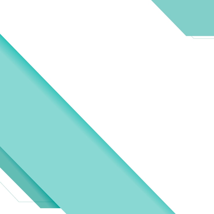 Photo turquoise geometric frame transparent background png
