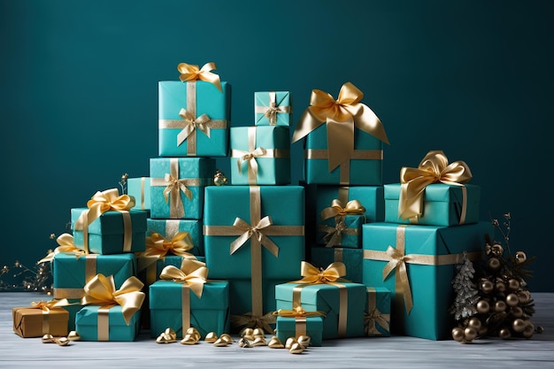 Turquoise Gift Boxes