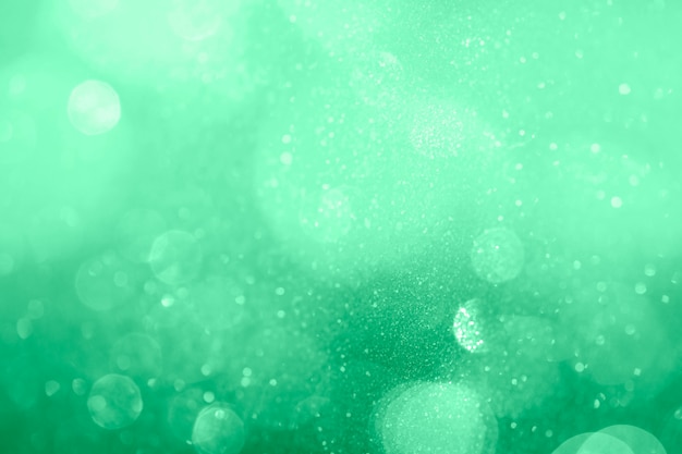 Бирюзовый зеленый боке узорчатый фон