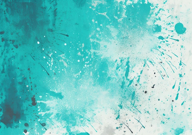 a turquoise grungy background