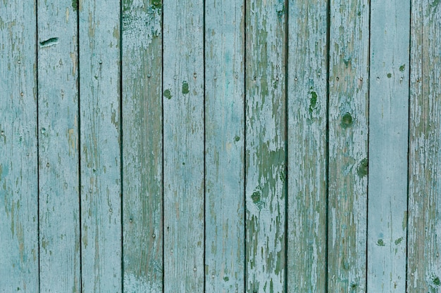 Foto turquoise houtstructuur achtergrond, bovenaanzicht houten plank.