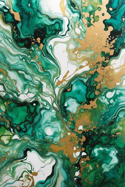 Turquoise marble pattern