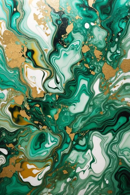 Turquoise marble pattern