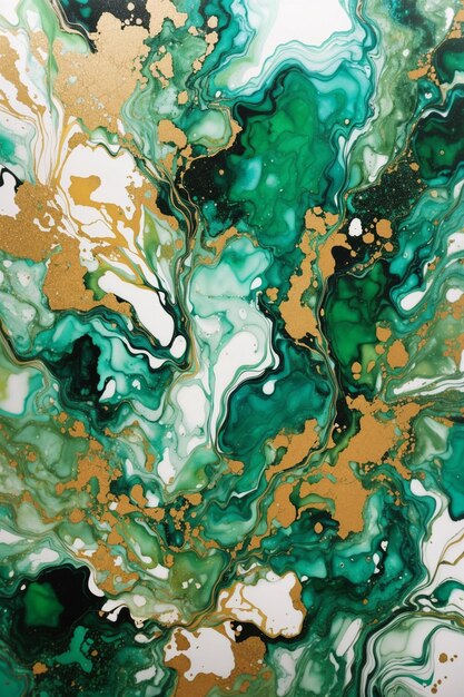 Turquoise marble pattern
