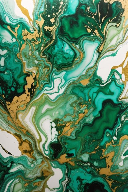 Turquoise marble pattern