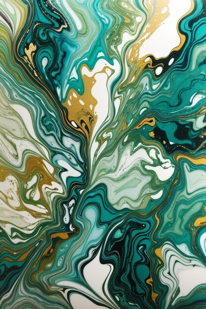 Turquoise marble pattern