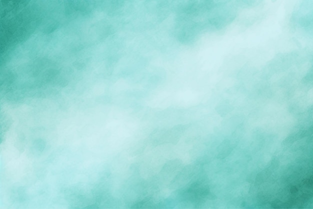 Turquoise pastel watercolor abstract background with texture Generative AI