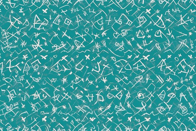 Photo turquoise plus symbols pattern stock illustration