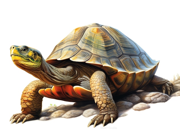 Turtle animal isolate on background