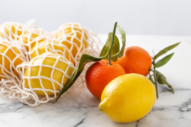 Turtle bag with fruits