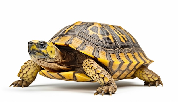Изоляция фронтального вида черепахи
