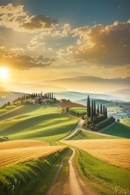 Tuscan Reverie Een reis door een betoverend landschap