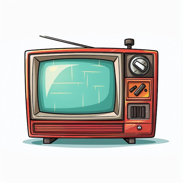 テレビのイラスト