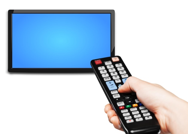 TV-toestel en een afstandsbediening