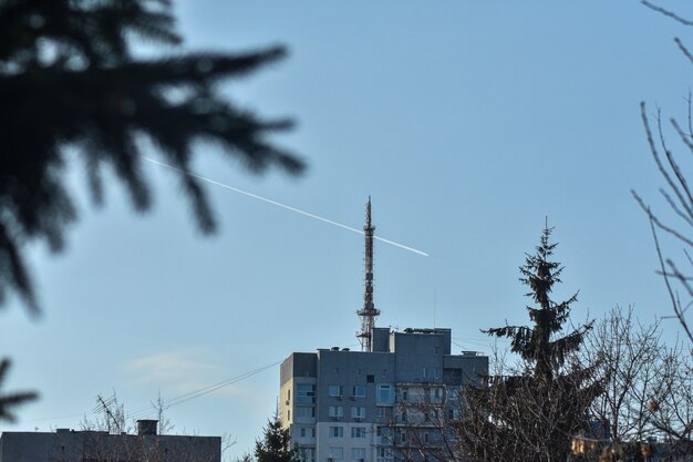 A TV tower. Nizhny Novgorod