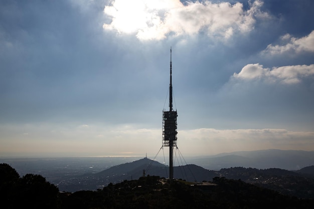 スペイン バルセロナのテレビ塔 Teletower Torre de Collserola