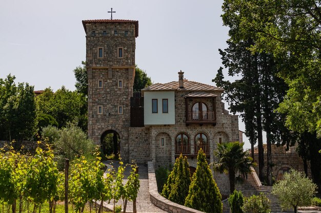 Photo tvrdos monastery in bosnia and herzegovina
