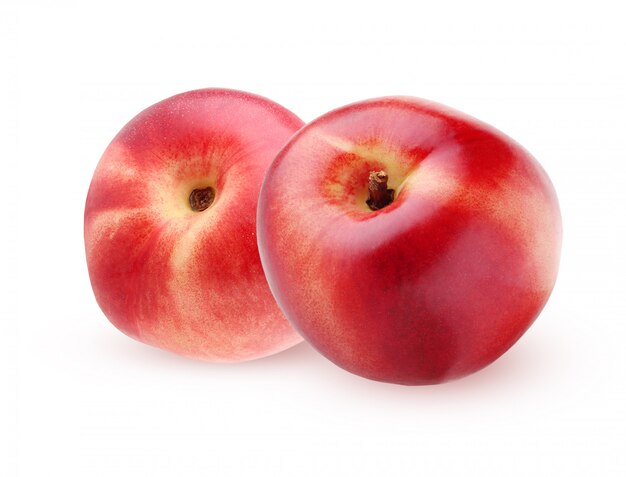 Twee nectarines