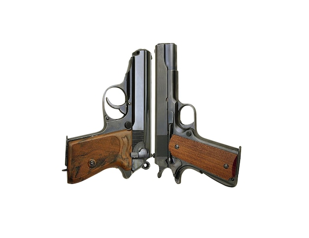Foto twee pistolen
