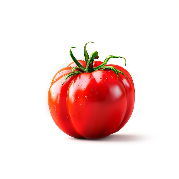 Twee tomaten op elkaar gestapeld Generatieve AI