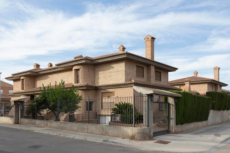 Tweedehands huis op de hoek van een woonwijk in Sagunto, Spanje
