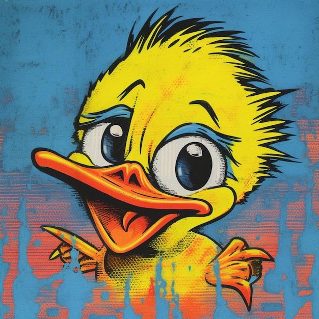 Tweety Cartoon by Andy Warhol