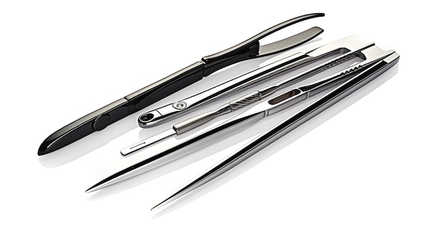 Photo tweezers and brow kit a precise and eyebrow