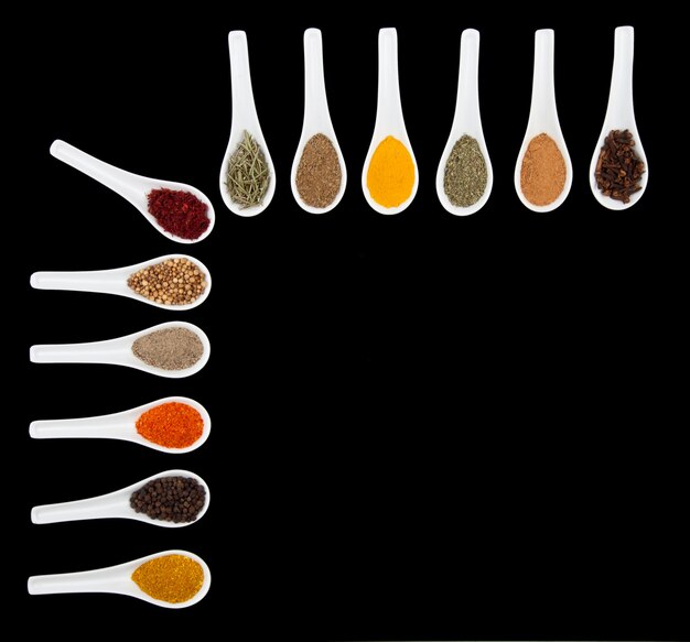 Photo twelve spices