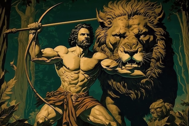Twelve works of Hercules Greek Mythology