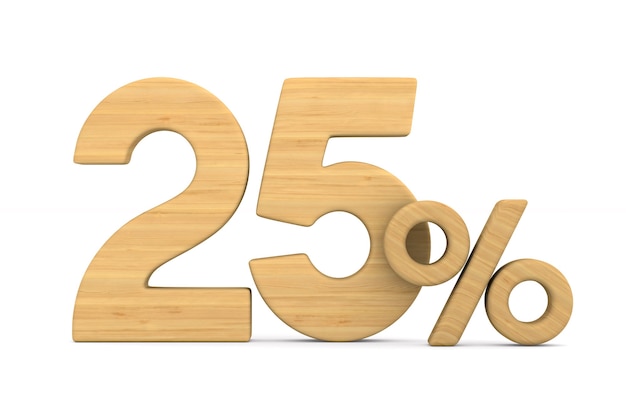 흰색에 25 %