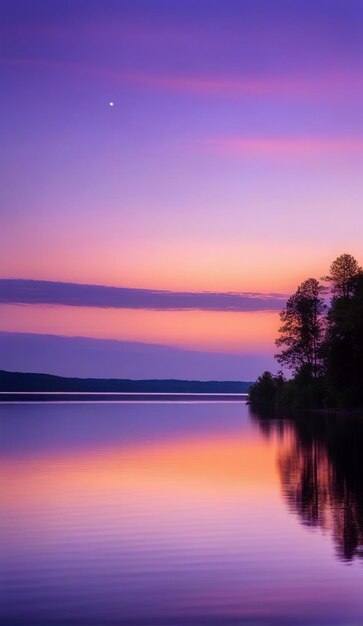 Photo twilight reflections