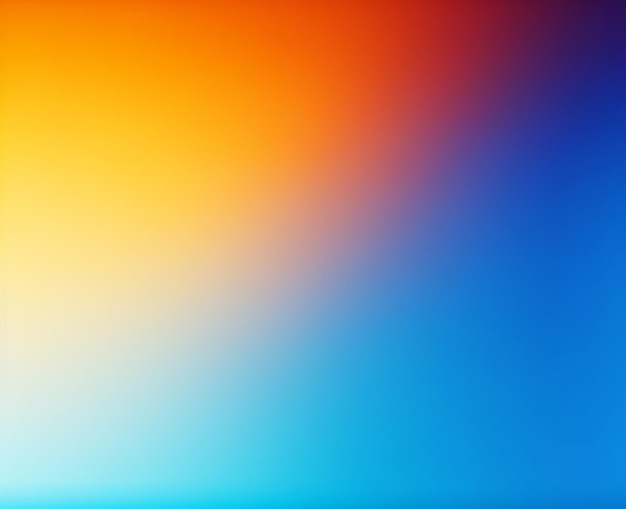 Twilight spectrum dark orange blue vibrant grainy gradient background