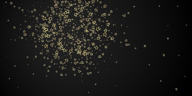 Twinkle stars scattered around randomly