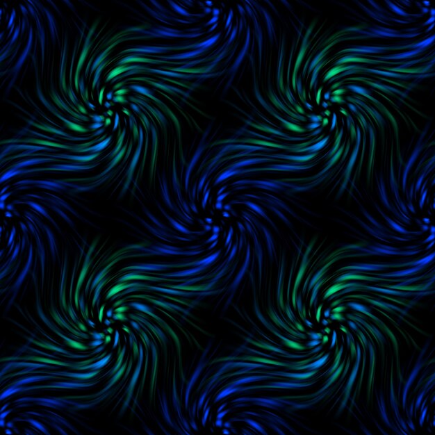 Twirls abstract. Seamless colorful abstract background pattern