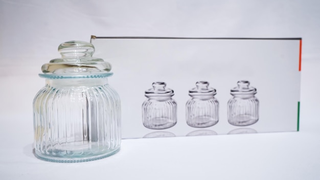 Twist Pattern Glass Jars Adding a Touch of Elegance to Your Storage Solution