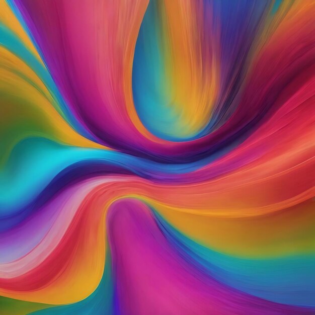 Twisted multicolor gradient liquid blur abstract backgrounds