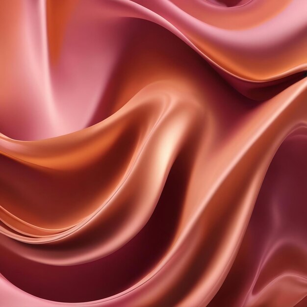 Twisted pinkgold gradient liquid blur abstract backgrounds