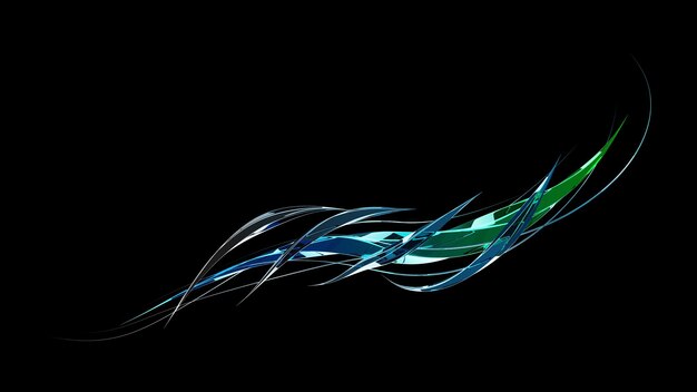 Twisting Crystal Wallpaper