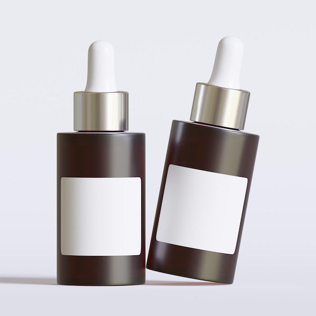 two bottles of spray paint with a white cap