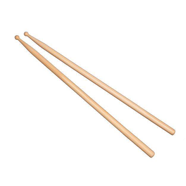 Фото Два деревянных барабанных палки музыкальное оборудование