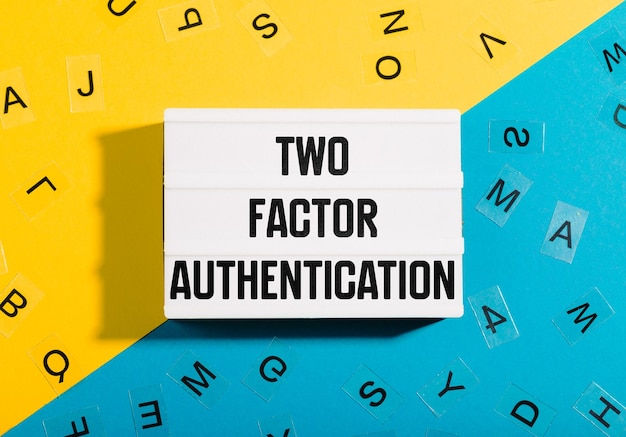 Two factor authentication