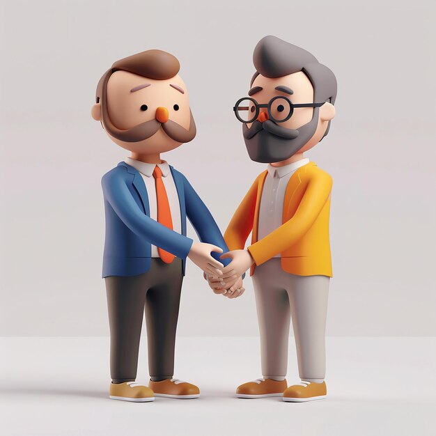 two men shaking hands one of which is wearing a tie