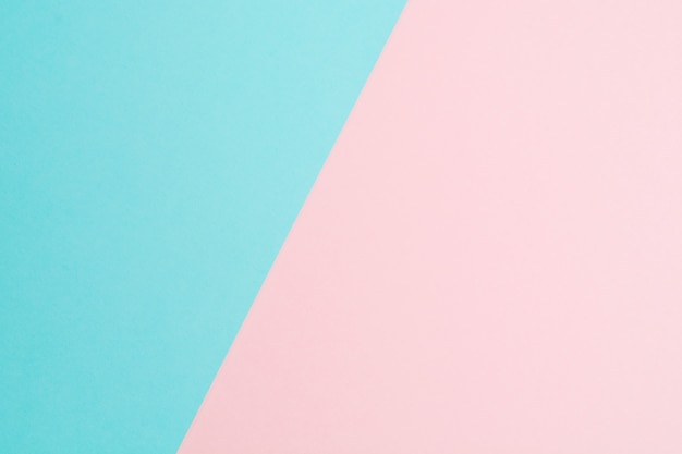 Two pastel colorful paper abstract background