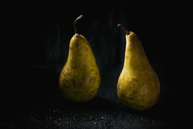 Photo two pears