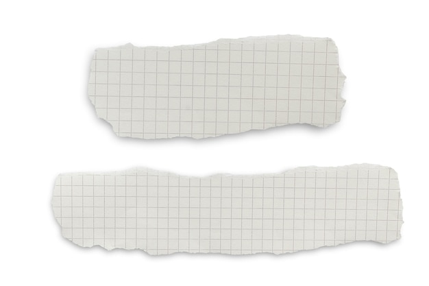 two pieces of paper in a cell on a white background