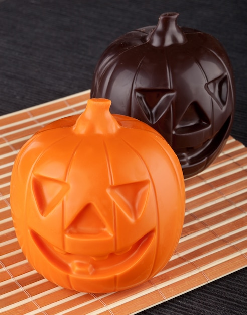 Two Pumpkin chocolate halloween